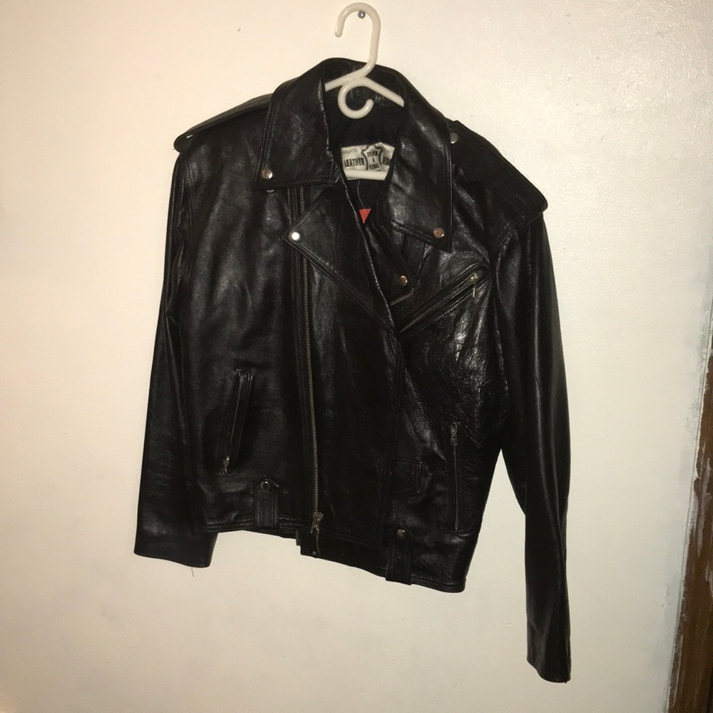 Sylvia & Kemal Leather Suede Jacket